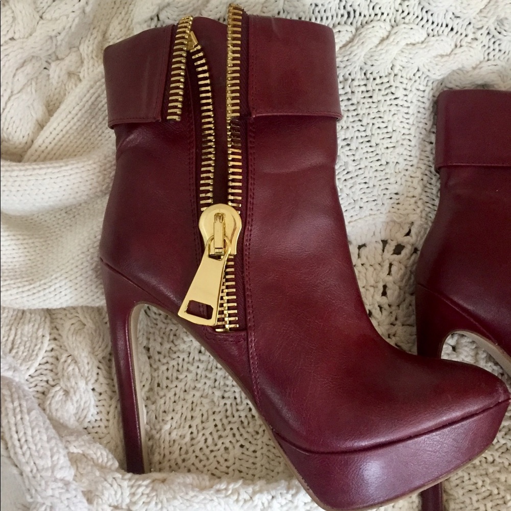 Wild Rose heeled boots